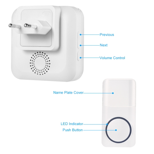 

Wireless Smart Doorbell Operating at Wide Range