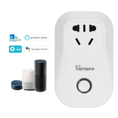 

SONOFF S20 Wifi Беспроводной пульт дистанционного управления Разъем EU Plug