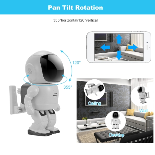 

HD 1080P Robot Camera Smart Security IP Camera