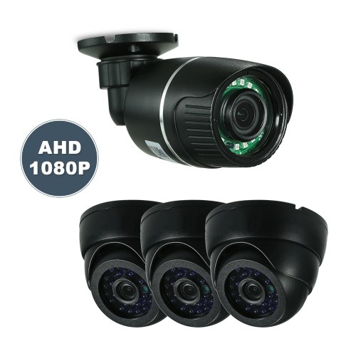 

4CH 1080P AHD Dome+Bullet CCTV Camera System