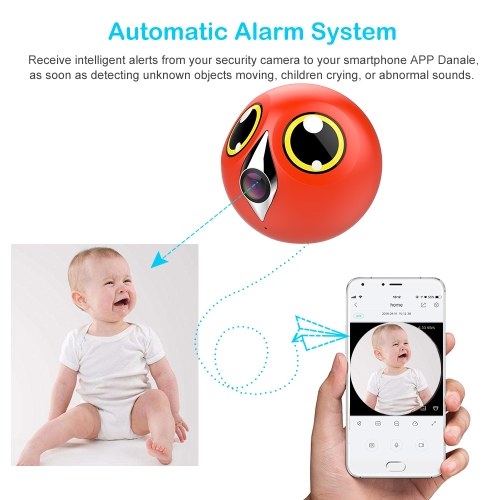 

HD 1080P Indoor WiFi IP Camera Baby Monitor
