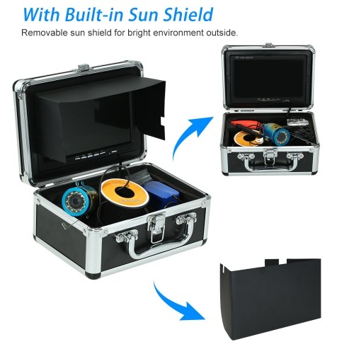 

Fish Finder Underwater Camera With 7'' LCD Video Monitor