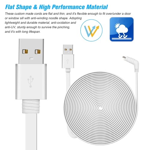 

6M/20ft Charging Power Cable