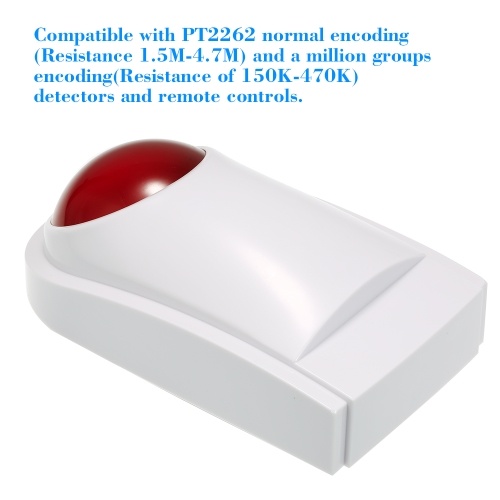 Wireless Sound Strobe Siren Alarm Host Flash Light Outdoor Wireless Sound Strobe Siren Alarm Host