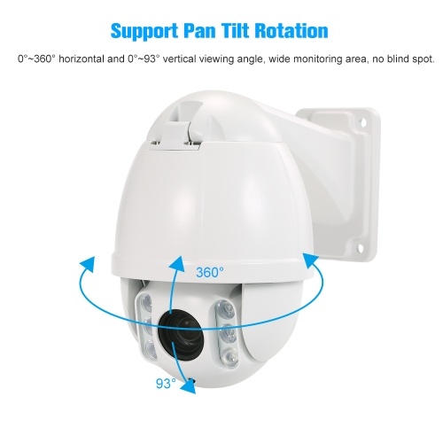 1080P HD 2.0MP Wireless 4.5inch High Speed PTZ Dome IP Camera