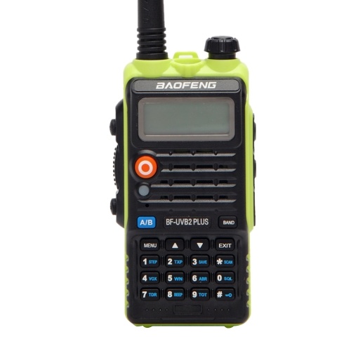 BAOFENG Pofung BF-UVB2 Plus Walkie Talkie Двунаправленное радиоприемник 136-174 / 400-520 МГц VHF / UHF Двухдиапазонный карманный радиоприемник