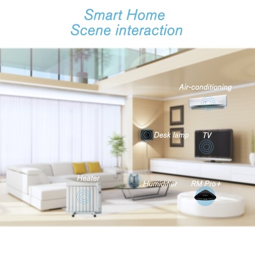 

Broadlink RM PRO+ RM33 Universal Intelligent Remote Controller WiFi+IR+RF Switch