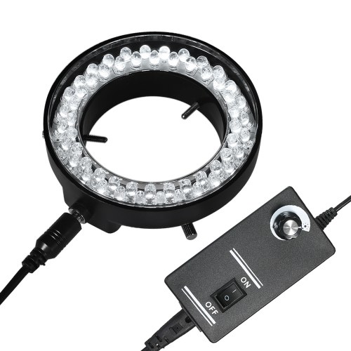 Adjustable 56 LED Ring Light Illuminator Lamp