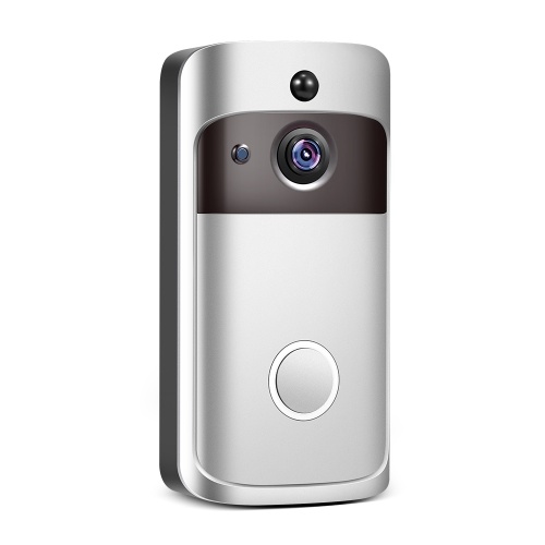 Smart Home WiFi Doorbell 1080P HD Security Camera with Two-Way Audio