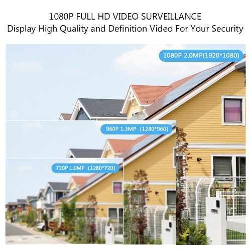 

8 Channel Digital Video Recorder + 4pcs 1080P Cameras with Home Security and Surveillance System Built-in 24pcs IR LED Lights support Remote Viewing and Controlling Support Hard Drive (HARD DRIVE NOT INCLUDED) AU Plug
