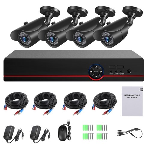 

8 Channel Digital Video Recorder + 4pcs 1080P Cameras with Home Security and Surveillance System