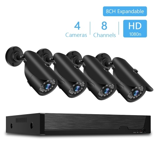 

8 Channel Digital Video Recorder + 4pcs 1080P Cameras