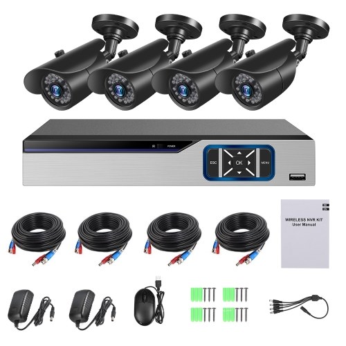 

8 Channel Digital Video Recorder + 4pcs 1080P Cameras with Home Security and Surveillance System