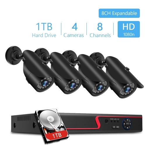 

4CH 1080P Security Camera System