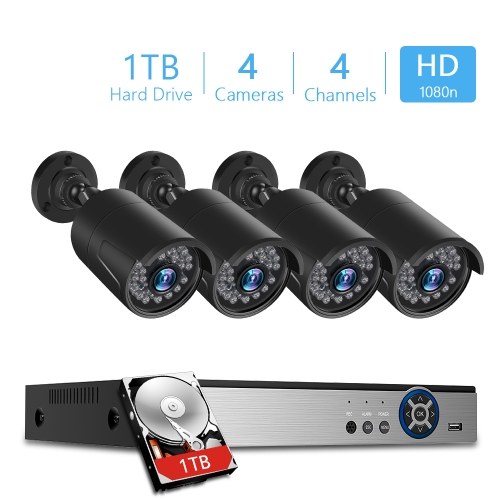 

4CH 1080P Camera Security System
