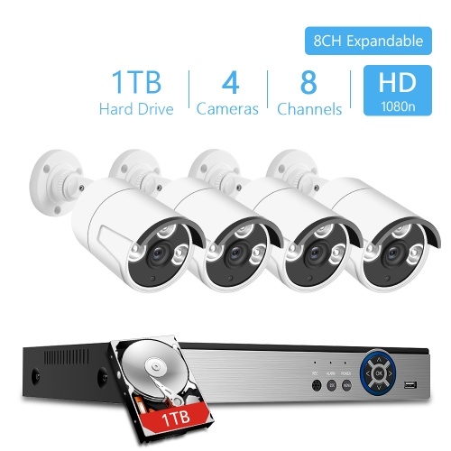 

4CH 1080P Camera Security System