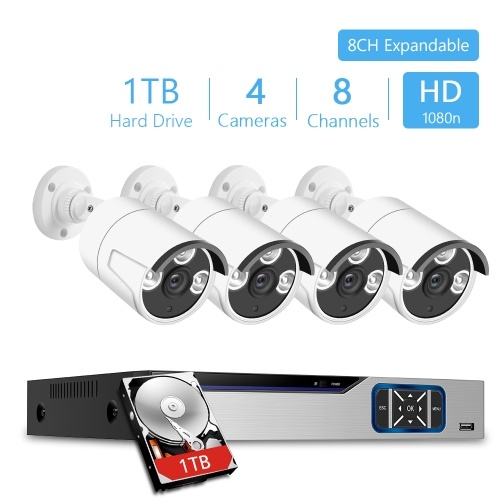 

4CH 1080P Security Camera System