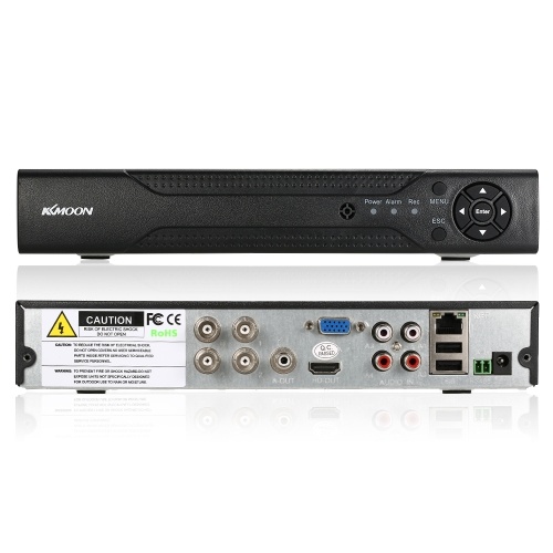 KKmoon canal 4 1280 * 720p red CCTV DVR H.264 HD hogar seguridad sistema de alarma correo electrónico