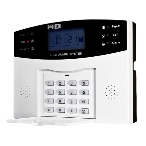 Wireless GSM SMS Home Einbrecher Sicherheit Alarm System Detektor Sensor Kit-Fernbedienung 433MHz