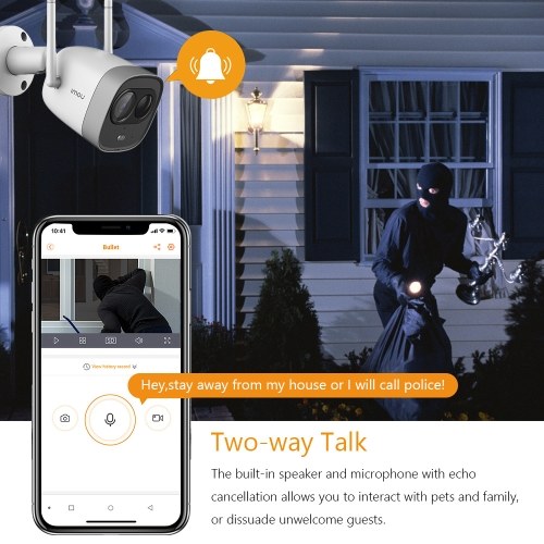 Dahua Imou 2MP Outdoor Security Camera 1080P Full High Definition Wireless Surveillance WiFi IP Camera
