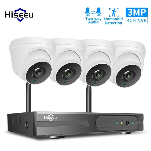 Sistema di telecamere di sicurezza wireless da 3 MP