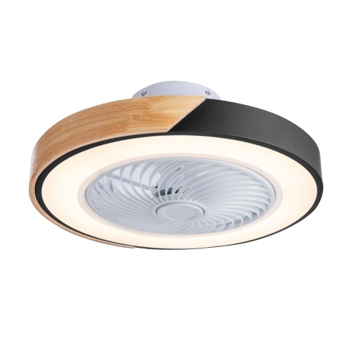

AC110V Ceiling Fan with Lighting with Remote Control Ceiling Fan Lamp 3-Color Light 3-Speed Wind Ceiling Lamp for Bedroom Living Room Dining Room