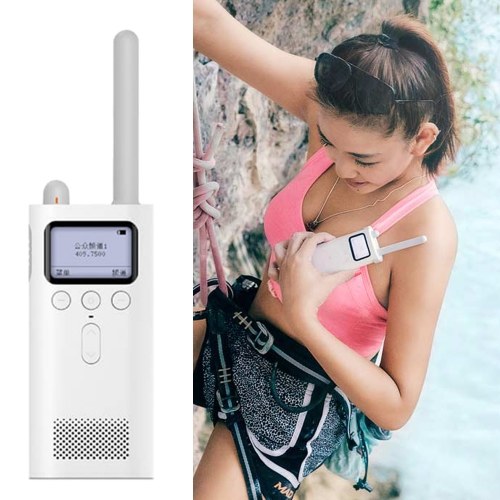 

Original Xiaomi Mijia Smart Interphone Walkietalkie FM Radio 8 Dayds Standby Outdoor
