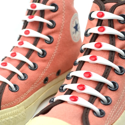 

12Pcs Funny Convenient Lock Elastic No Tie Silicone Shoelaces Lazy Horn Shape Shoe Laces for Sneaker