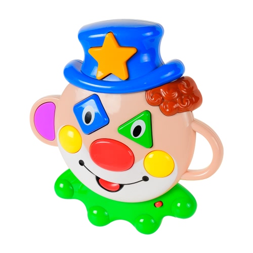 

Baoli Clown Mask Funny Clown Обучающая игрушечная обучающая машина для детей