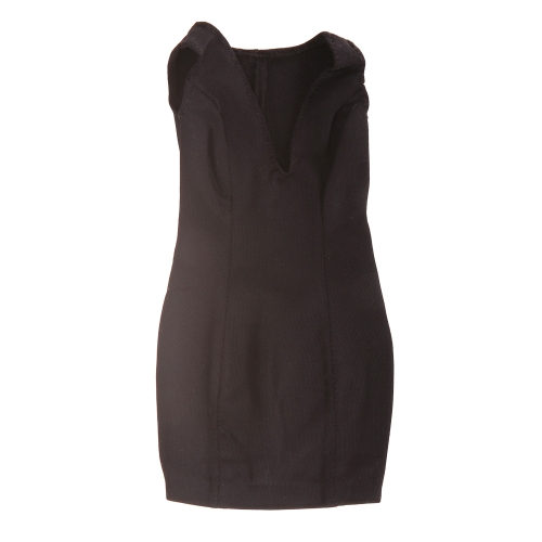 

1/6 One-piece Mini Black Dress for 12inch Female Action Figure Toy
