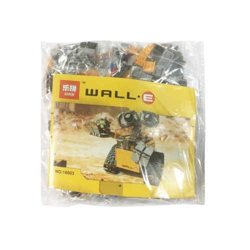

LEPIN 16003 687pcs Idea Robot WALL E Building blocks Kit - Plastic Bag Package