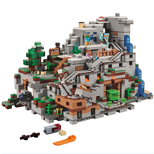 

Original Box LEPIN 18032 2932pcs Minecraft Series the Mountain Cave Model Building Blocks Bricks Kit