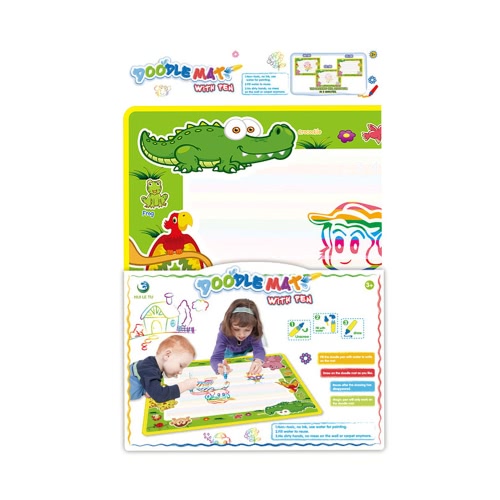 Doodle Water Drawing Mat Painting Travel Board com caneta mágica