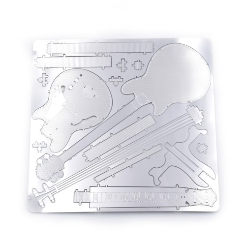 3D Puzzles Guitar - 3D Metal Model Kit - DIY Model Musical Instrument Educational Toys