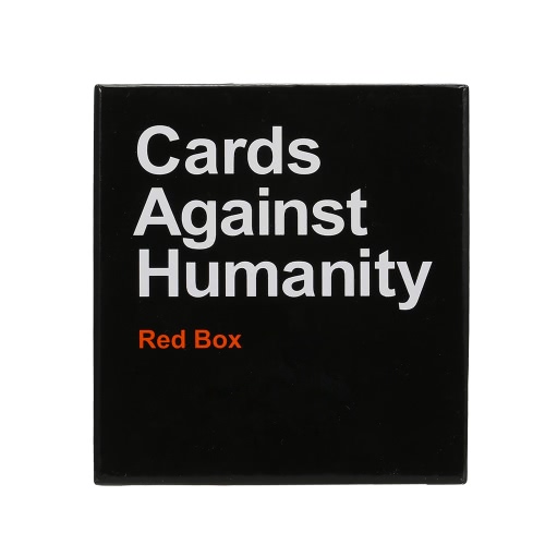 

Карты против человеческих вечеринок Игральные карты для Ужасного Play-Red Box