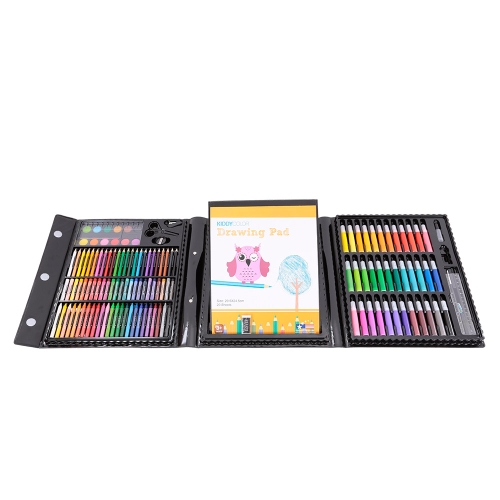 Kit de dibujo del arte de los niños 154pcs KIDDY COLOR