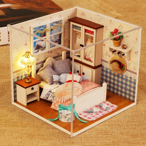 DIY Haus Miniatur-Kit Dollhouse Creative Zimmer