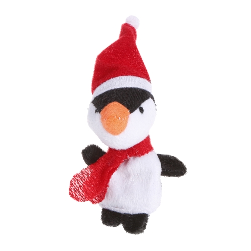 

5pcs Finger Puppet Cute Cartoon Christmas Plush Toys Finger Doll Child Christmas Gift Toys