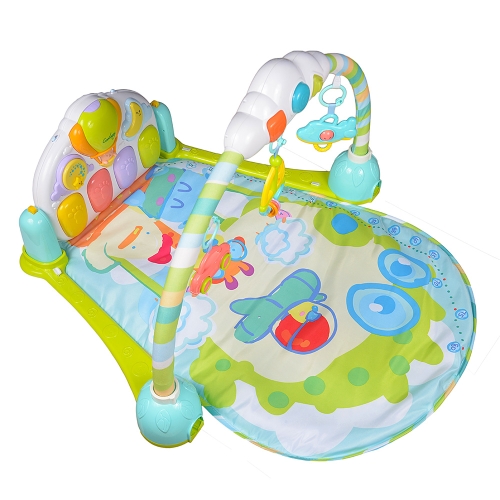 GOODWAY Baby Play Gym Mat Musica Piano Gym Carpet Toy per bambini Early Education