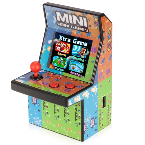 

Mini Classic Arcade Game Cabinet Machine Retro Handheld Video Player with Built-in 108 Games Portable Gaming Electronic Novelty Toys