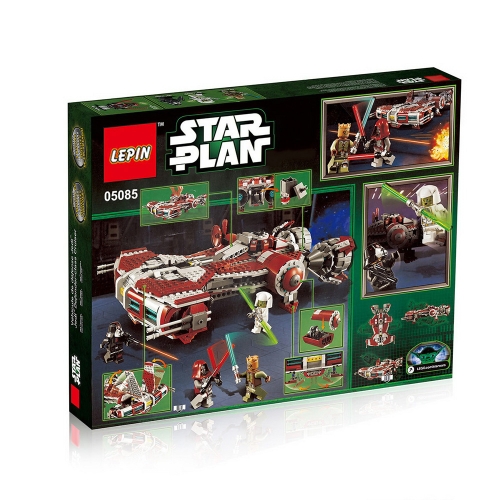 

Оригинальная коробка LEPIN 05085 967 шт. Крейсер класса защитника класса джедаев - набор блоков строительных блоков космических ко