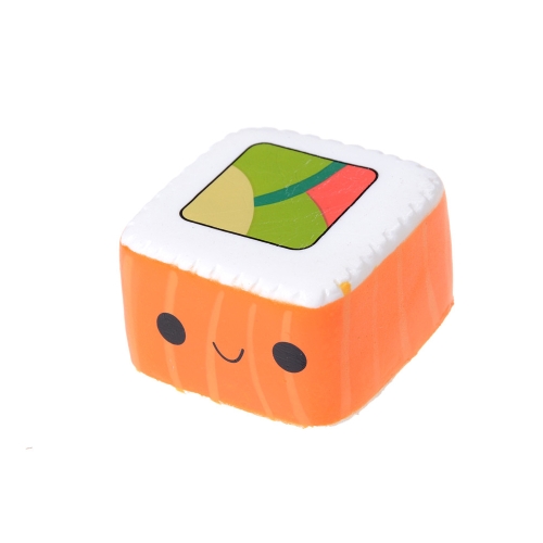 

1 Pcs Face Pendant Stretchy Bread Cake Cute Yummy Sushi Squishy Slow Rising Cartoon Kids Fun Toy Gift Style 1