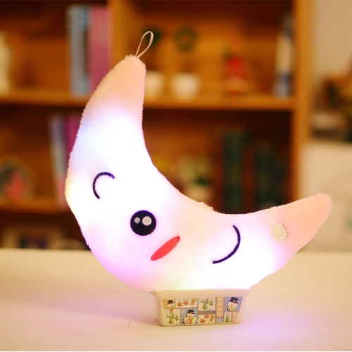 Almohada luminosa suave y luminosa para dormir de colores brillantes LED Light Moon - Style 1 Only LED Light