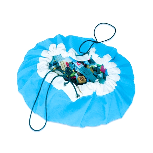 

Portable Quick and Simple Kid's Toys Storage Bag Play Mat Toy Practical Organizer Bags Diameter 50cm Red Style 1