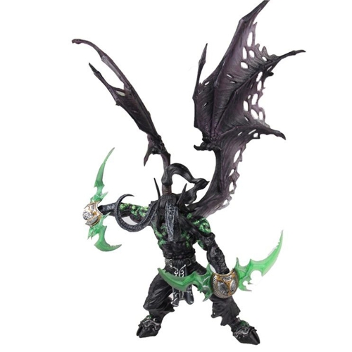 

World of Warcraft Collector Action Figure Demon Hunter Illidan Stormrage Statue PVC Collection Model Toy Gifts Doll
