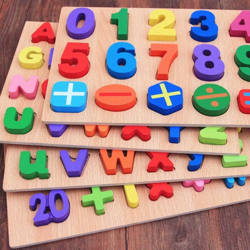 

Два типа деревянных номеров Peg Puzzle Board Ручная ручка Peg Puzzle Деревянная короткая головоломка Ранние образовательные игрушки для детей