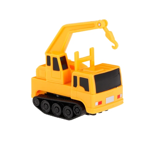 

GOLD LIGHT Magic Mini Contruction Truck Set Follow Black Drawn Line Toy Car