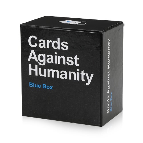 

Карты против человечности Party Game Play Cards для ужасной Play-Blue Box