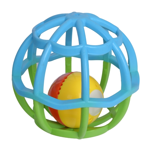 

GOODWAY G106 Мигающий мягкий корпус Строительство Ball Rattle колокольчик Bedside колокола захват игрушка для ребенка раннее образование