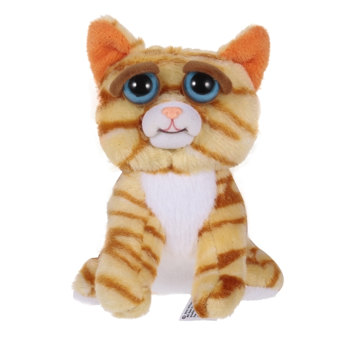 

Feisty Pets Mini Cat Princess Pottymouth Keychains Adorable Plush Stuffed Toy Turns Feisty with a Squeeze